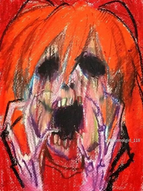 Arte Peculiar, Evangelion Art, Neon Evangelion, Scary Art, Creepy Art, Weird Art, 영감을 주는 캐릭터, Neon Genesis Evangelion, Funky Art