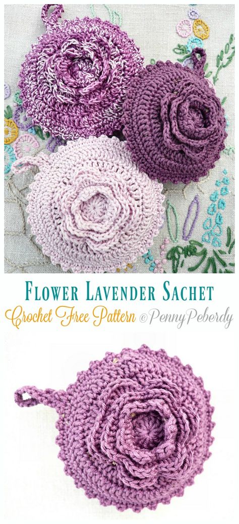 Lace Lavender Sachet Crochet Free Patterns Crochet Potpourri Bags, Crochet Lavender Bags, Crochet Sachet Free Pattern Lavender, Crochet Sachet Bag, Crochet Lavender Sachet, Crochet Sachet Bags Free Pattern, Beaded Doilies, Crochet Sachet, Crochet Lavender