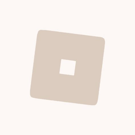 Aesthetic Roblox Icon App, Beige Roblox Icon, White Roblox Icon, Roblox App Icon Aesthetic, Minimal Widget, Roblox App Icon, Recycle Bin Icon, Roblox Icon, Roblox Logo