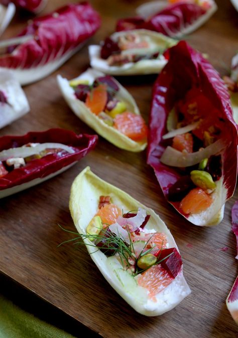 Steamed Beets, Endive Appetizers, Surimi Recipes, Endive Recipes, Mackerel Recipes, Holiday Appetizer, Beet Recipes, Make Food, Beltane