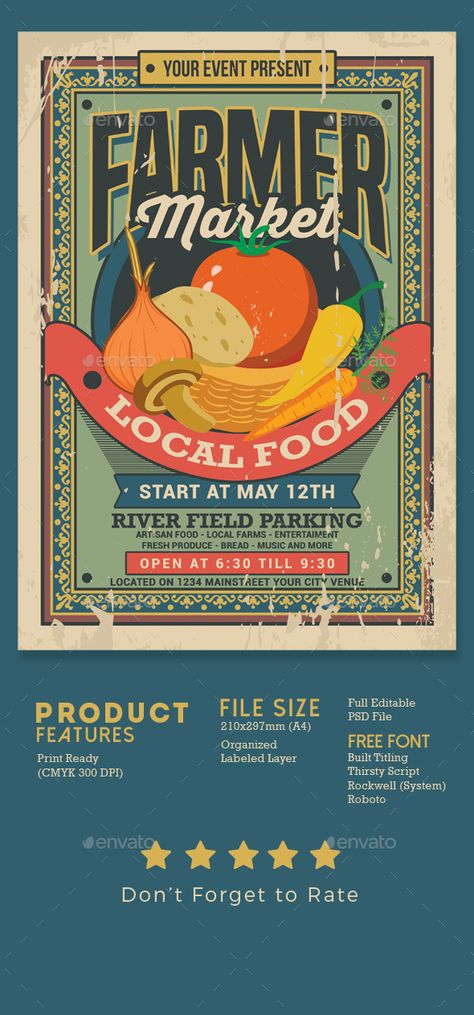 Farmers Market Poster Graphic Design, Farmers Market Advertisement, Farmers Market Branding, Market Graphic Design, Farmers Market Illustration, Farmers Market Flyer, Mango Poster, Farmers Market Design, Farmers Market Poster