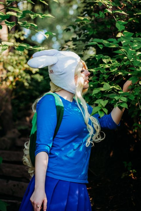 Fionna The Human 💚💙 Fionna The Human, Cosplay Photoshoot, A Photo, Human, Cake