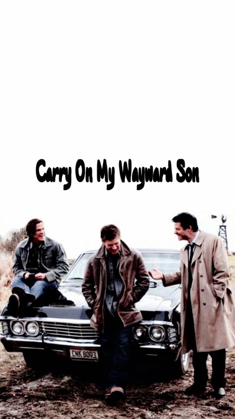 Quotes Phone Wallpaper, Supernatural Poster, Supernatural Imagines, Castiel Supernatural, Supernatural Wallpaper, Supernatural Quotes, Winchester Supernatural, Winchester Boys, Metal Family