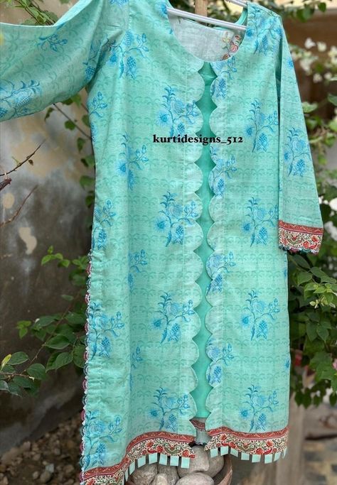 Kurti Design Ideas, Pakistani Dresses Party Wear, Style Outfits Summer, Painted Suits, Pakistani Dresses Party, Ladies Pant, Party Wear Casual, Beautiful Frocks, Heart Favors