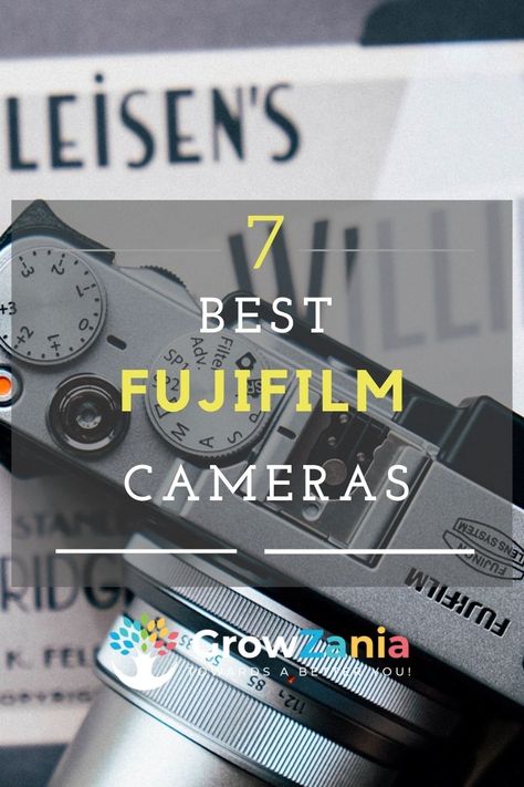 The 7 Best Fujifilm Cameras in 2021 (Unbiased Review) - GrowZania Fujifilm Camera Photography, Fujifilm Xt30 Ii Photography, Fujifilm Xt30 Ii, Xt30 Ii, Fujifilm Digital Camera, Travel Camera, Fujifilm Camera, Camera Reviews, Compact Camera