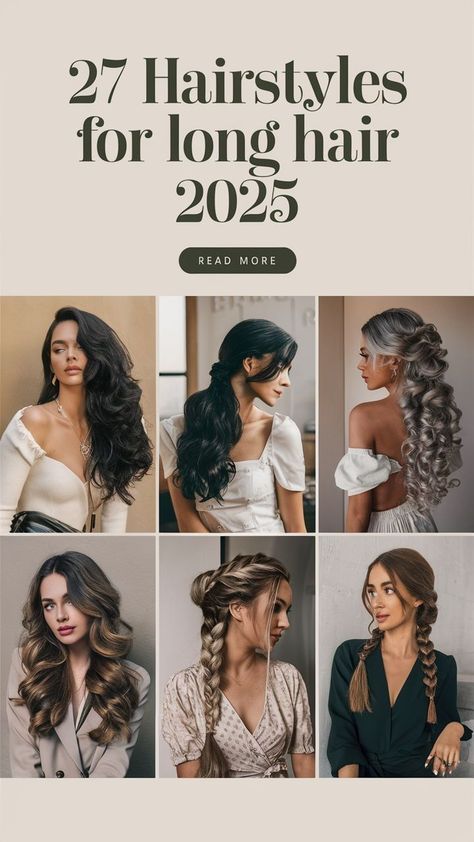 Long Hair Event Hairstyles, Fancy Long Hairstyles, Hair Styles For Long Hair Wedding, Long Formal Hairstyles, Glamorous Hairstyles For Long Hair, Fancy Hairstyles For Long Hair, Trendy Hairstyles For Long Hair, Best Hairstyles For Long Hair, Evening Hair