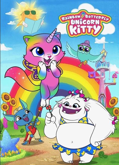 Rainbow Butterfly Unicorn Kitty, Nickelodeon Cartoon Characters, Early 2000s Cartoons, Unicorn Kitty, Old Kids Shows, 2000 Cartoons, Old Cartoon Shows, Zootopia Art, 2000s Cartoons