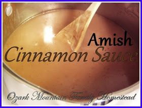 Amish Rolls, Cinnamon Sauce Recipe, Cinnamon Sauce, Cream Sauces, Amish Food, Pennsylvania Dutch Recipes, Mennonite Recipes, Breakfast Favorites, Friendship Bread