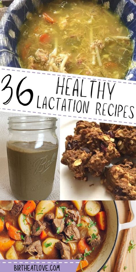 Lactation Meals, Recipes To Increase Milk Supply, Recipes For Breastfeeding Moms, Breastfeeding Recipes, Nursing Foods, Milk Supply Foods, Healthy Breastfeeding Snacks, Breastfeeding Cookies, Healthy Lactation Cookies