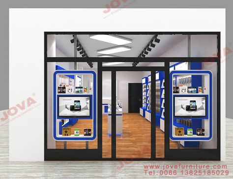 cell phone store front design Store Front Design, Apple Store Design, Cell Phone Repair Shop, Mobile Shop Design, Cell Phone Store, Home Interior Accessories, Shop Signage, Storefront Design, Phone Store