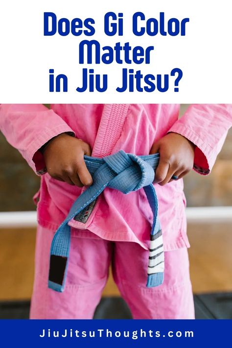 Does gi color matter in Jiu Jitsu?  Find out the answer to this and other BJJ gi questions. | JiuJitsuThoughts.com #bjjtips #bjj #jiujitsu #jiujitsutips Gi Outfit, Jiu Jitsu Gym, Martial Arts Gi, Kids Jiu Jitsu, Judo Gi, Jiu Jitsu Belts, Jiu Jitsu Uniform, Martial Arts Belts, Competition Hair