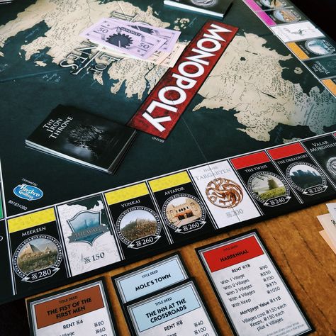 One random game of Game of Thrones Monopoly, I'm already halfway to getting disowned by the family. Damn you Hasbro 😂 #gameofthrones #monopoly #boardgames #gaming #hasbro #family #ninjamitton Game Of Thrones Monopoly, Fame Of Thrones, Iron Throne, House Of The Dragon, Alia Bhatt, The Dragon, Monopoly, Monopoly Deal, The Family