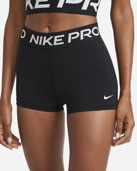 Nike Pro Women's 8cm (approx.) Shorts. Nike UK Nike Spandex Shorts, Black Nike Pros, Nike Spandex, Workout Shorts Women, Short Noir, Nike Pro Women, Nike Pro Shorts, Shorts Nike, Spandex Shorts