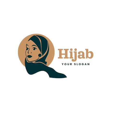 Scarf Logo Design, Abaya Logo Design, Abaya Logo, Hijab Logo, Clothing Logo Design, Draw Logo, Uk Design, Friend Logo, Logo Hand