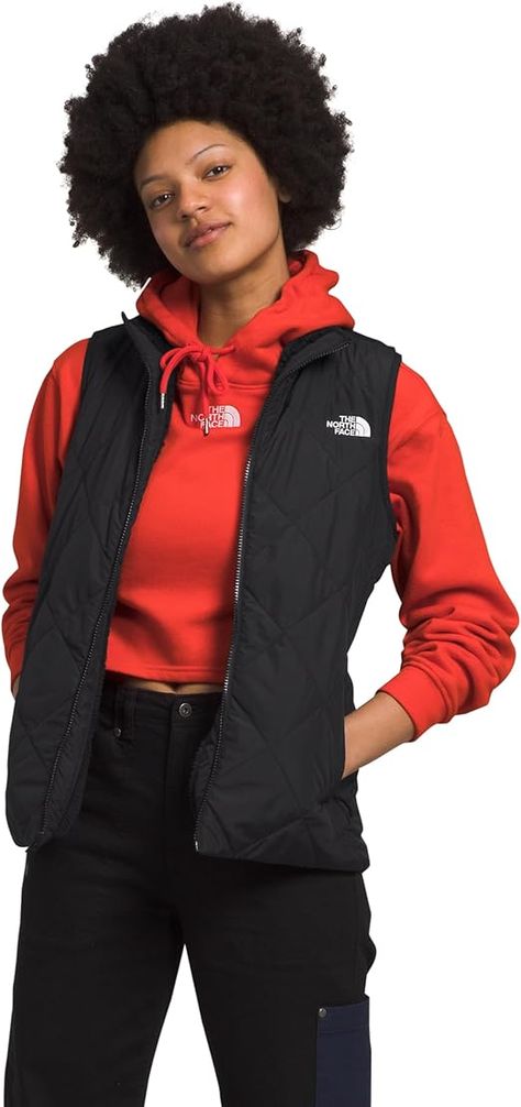 Amazon.com: THE NORTH FACE Women's Shady Glade Insulated Vest : Clothing, Shoes & Jewelry Vest Northface, Black North Face Vest, North Face Brand, North Face Vest, Black Vest, Quilted Vest, Performance Outfit, North Face Women, North Face Jacket