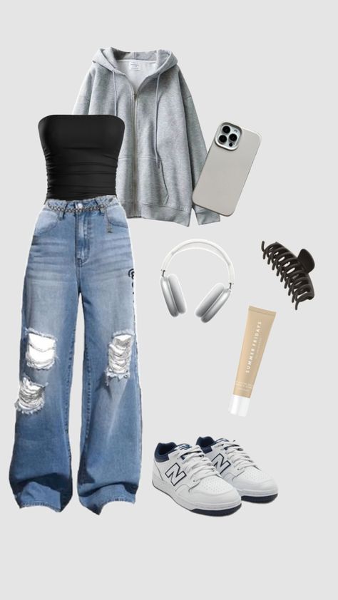 #beauty #vintage #outfitinspo #newbalance #summerfridays #clawclip￼ Simple Outfits For School, Cute Clothing Stores, Casual Outfits For Teens, Shoes Outfit Fashion, Casual Preppy Outfits, Outfit Inspo Casual, Trendy Outfits For Teens, Everyday Fashion Outfits, Cute Outfits For School