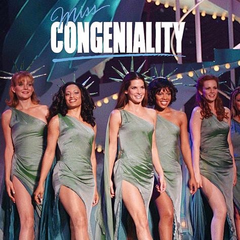 Iconic Fashion Looks Movies, Miss Congeniality Outfits, American Icons Costume, Miss Congeniality Halloween Costume, Ms Congeniality Costume, Miss Congeniality Quotes, Miss Congeniality Costume, Sandra Bullock Miss Congeniality, Gracie Hart