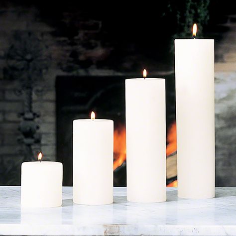 5147 5148 5149 5150 Ivory Pillar Candles, Flameless Candle Set, Scented Pillar Candles, White Pillar Candles, Iron Wall Sconces, Wood Candle Sticks, Wood Floating Shelves, Glass Lantern, Candle Sizes