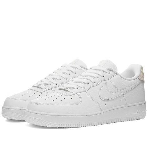 White Nike Air Force 1, White Nike Air Force, Nike Products, White Nike Air, Nike Shoes Air Force, Sneakers Luxury, White Nike Shoes, Dr Shoes, All Nike Shoes