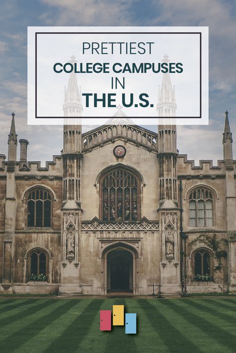 Prettiest College Campuses in The U.S. Prettiest College Campuses, College Algebra, Georgia College, Travel Secrets, College Essentials, College Aesthetic, Dream School, College Prep, College Campus