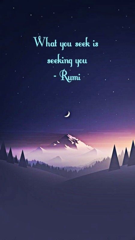 Rumi What You Seek Is Seeking You, What You Seek Is Seeking You Wallpaper, What You Seek Is Seeking You, 2025 Affirmations, Old Soul Quotes, Energy Consciousness, Mantra Quotes, Sounds Good To Me, Bujo Ideas