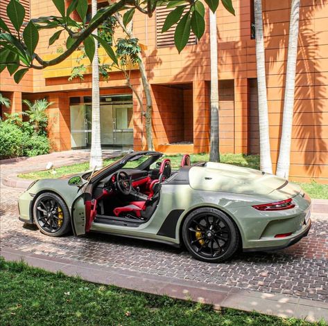 odcarrera® Porsche on Instagram: “Speedster Day.. 📷: @porschecentrelebanon for @raphaelassaad . . . .. . . .  #porsche #carrera #porschecarrera #porsche911” Stone Grey Paint, Porsche Cabrio, Cars India, Big Toys, Porsche 991, Vintage Porsche, Grey Paint, Exotic Sports Cars, Porsche Carrera