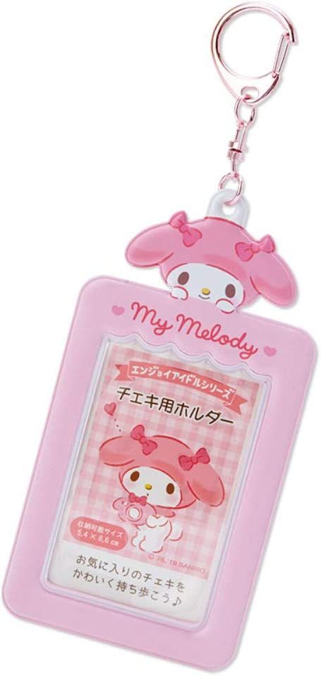 My Melody Card Holder, Anime Lanyard, Pretty School Supplies, Unique Keychains, Cartoon Gift, Pop Photos, Card Holder Wallet, My Melody, Photo Card