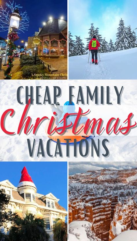 Cheap Family Christmas Vacations • Snow Tubing in Pigeon Forge • Disney World • Smoky Mountains Christmas Lights • Gatlinburg Christmas Lights Christmas Vacation Ideas, Gatlinburg Christmas, Best Christmas Vacations, Smoky Mountain Christmas, Christmas Family Vacation, Tennessee Christmas, Smokey Mountains Vacation, Cheap Family Vacations, Rockefeller Center Christmas Tree