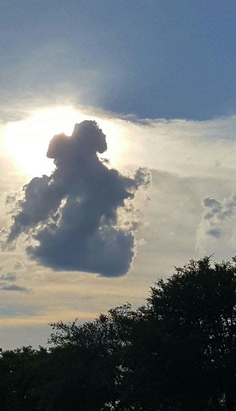 Angel Sighting Cloud Angel Aesthetic, Angel Sitting On Cloud, Angel Sightings, Angel, Celestial Bodies