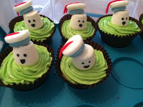 Ghost Busters Birthday Cakes, Ghostbuster Themed Dinner, Ghost Buster Cakes, Ghostbuster Food Ideas, Ghostbusters Birthday Party Cakes, Ghostbuster Party Ideas, Ghostbusters Halloween Party, Ghostbusters Birthday Party Ideas, Ghostbuster Cakes Birthdays