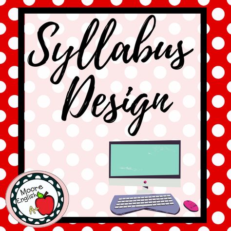 Syllabus Planner, Elementary Syllabus, Syllabus Design, Middle School Syllabus, High School Syllabus, Course Syllabus Template, Syllabus Template, Classroom Management, High School