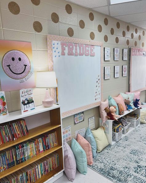 How cute is @keepingupwithmrskoterski classroom using our pastel decor! We are obsessed! 😍🩷 #pastelclassroom #pastelclassroomdecor #classroomtheme #classroomsetup #classroominspiration #classroomideas #classroomdesign #teachersfollowteachers #teachertribe Small Classroom, Pastel Classroom, Teachers Room, Pastel Decor, Classroom Setup, Classroom Design, Classroom Inspiration, Kindergarten Classroom, Dream Rooms