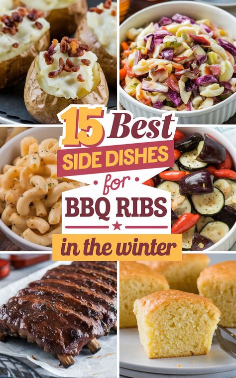 15 Mouthwatering Side Dishes to Serve with BBQ Ribs this Summer! 🍖🌞 #BBQ #Ribs #SummerEats Good Sides With Ribs, Sides To Serve With Ribs, Sides Dishes With Ribs, Side Dishes To Go With Ribs, Rib Sides Healthy, Side Dish For Bbq Ribs, What Sides Go With Ribs, Sides For Smoked Ribs, Pork Ribs Side Dishes