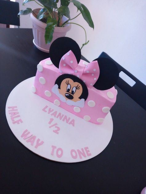 This amazing Barbie Themed Cake is a fun and creative way to celebrate a special occasion. With a little time and effort, anyone can create a unique and stylish cake! Celebrate Barbie Themed Party with a Stunning Pink Cake: Inspiring Pink Cake Designs and Ideas! Minnie Mouse Half Birthday Cake, Six Month Birthday Cake For Girl, 6 Months Party Half Birthday, Half 6 Months Birthday Cake, Half A Cake 6 Months, Half Month Birthday Decoration, 6 Month Baby Party Half Birthday, 6 Months Birthday Cake For Girl, 6 Month Cake Ideas