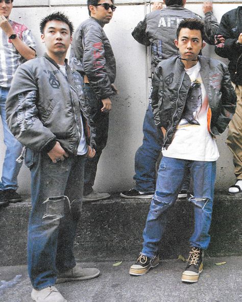 ≠ on Twitter: "nigo & jun takahashi… " Punk Fashion 90s, 90s Japanese Street Fashion, 90s Street Fashion, Japanese Street Fashion Men, Streetwear Photography, Ma 1 Jacket, 2000s Japanese Fashion, Jun Takahashi, 일본 패션