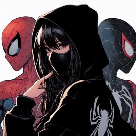 Female Spiderman, Spiderman Girl, Marvel Character Design, Aesthetic Profile Picture Cartoon Soft, Spiderman Artwork, Spiderman Pictures, Spider Girl, Sarada Uchiha, Spider Woman