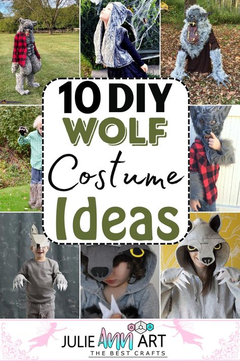 Are you ready to channel your inner wolf this festive season? Following this list of DIY wolf costume ideas will be a beneficial option for you; it’s an easier but unique option to look like the bloody wolf and spread the moaning around. These remarkable costumes suit extremely well for Halloween parties, especially those events associated with animal themes. Wolf Dress Up, Diy Wolf Headdress, Scary Wolf Costume, Big Bad Wolf Diy Costume, Werewolf Costume Kids Diy, Diy Big Bad Wolf Costume Men, Diy Ware Wolf Costume, Easy Wolf Costume, Diy Werewolf Costume Kids