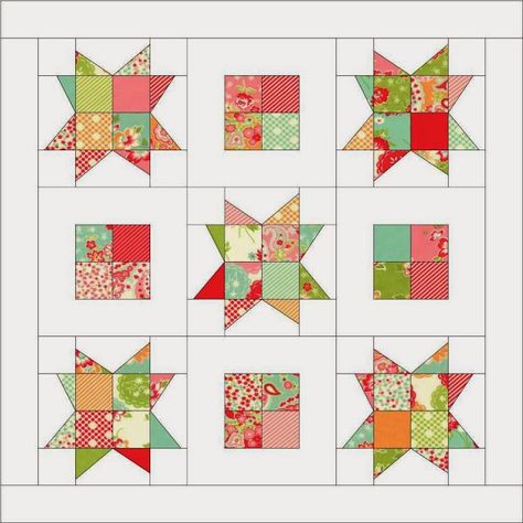 Candy Stars Quilt Tutorial by Sew Lux Fabric Charm Pack Projects, Candy Stars, Charm Pack Patterns, Thimble Blossoms, Charm Pack Quilt Patterns, Charm Square Quilt, Moda Bake Shop, Charm Pack Quilt, Charm Pack Quilts