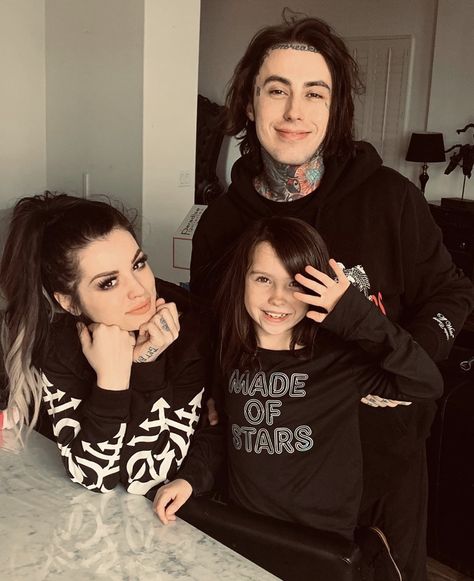 Ronnie Radke and Paige Ronnie Radke Blonde, Just Like Her Father, Paige Wwe, Emo Men, Escape The Fate, Ronnie Radke, Andy Black, Step Mom, Falling In Reverse