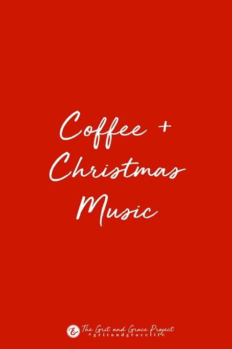 Coffee + Christmas Music // #12daysofchristmas #christmasgifts #christmasiscoming #happyholidays #dearsanta #christmasideas #presentsunderthetree Coffee And Christmas Quotes, Coffee Aesthetic Christmas, Christmas Music Wallpaper, Christmas Music Quotes, Xmas Poster, Coffee And Christmas, Wishes Christmas, Music Christmas, Coffee Christmas