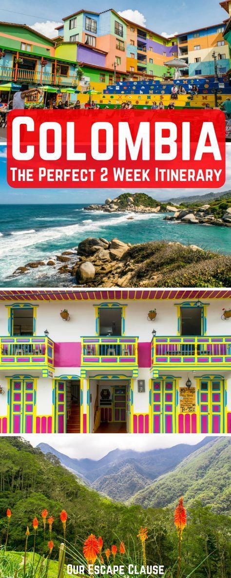 2 Weeks in Colombia: 14 Day itinerary for First Time Visitors Colombia Itinerary One Week, Colombia Outfits What To Wear Medellin, Medellin Itinerary, Colombia Itinerary, Columbia South America, Colombia Trip, Adventure List, Columbia Travel, Colombia Travel Guide