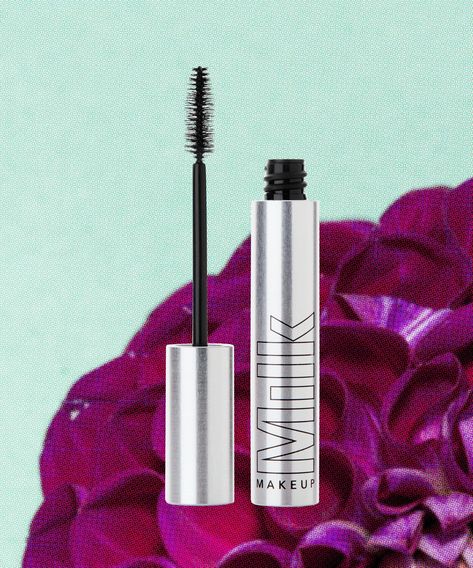 You Won't Believe The Secret Ingredient In Milk Makeup's New Mascara+#refinery29 Milk Mascara, Kush Mascara, How To Heal Burns, Beautycounter Makeup, Mascara Review, Fiber Lash Mascara, Matter Of Time, Mascara Tips, How To Apply Mascara