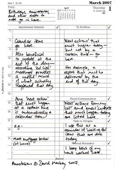 David Mackay at OrganisedLife.com has some tips to using an A5 Filofax for his GTD system. Gtd System, Filofax Inspiration, Filofax Ideas, Diy Planners, Moleskine Planner, David Allen, Filofax Personal, Mambi Happy Planner, Bullet Journal Printables