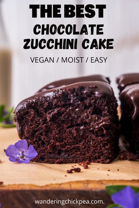 Zucchini Cake Recipe, Chocolate Zucchini Cake Recipe, Chocolate Snack Cake, Zucchini Recipes Dessert, Healthy Chocolate Cake, Vegetable Cake, A Couple Cooks, Chocolate Zucchini Cake, Gluten Free Chocolate Cake