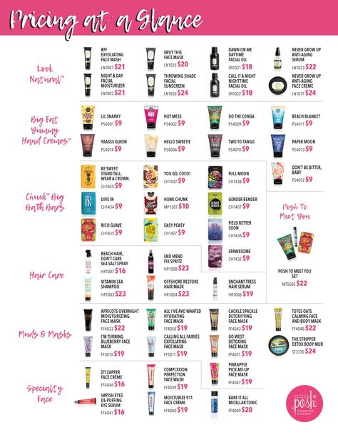 Prices and items at a glance. If you would like more info go to my site or email me with any questions. Must order off my site. Creme 21, Face Creme, Exfoliating Face Wash, Exfoliating Face Mask, Mens Facial Hair Styles, Black Skin Care, Natural Teeth Whitening, Perfectly Posh, Sunscreen Moisturizer