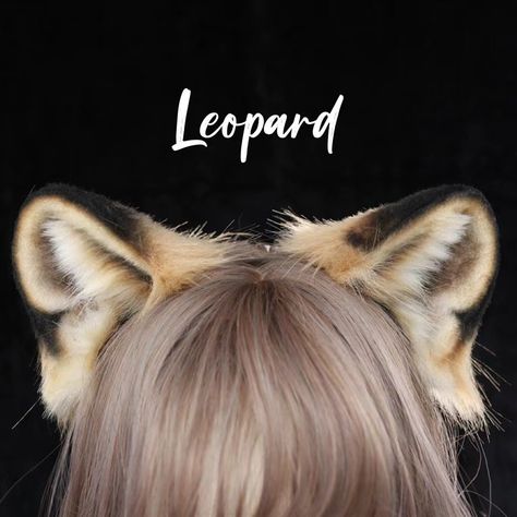 Ferret Fursuit, Cheetah Ears, Tiger Snow, Animal Ears Headband, Therian Gear, Fox Ears And Tail, Leopard Ears, Lion Ears, Puppy Boy