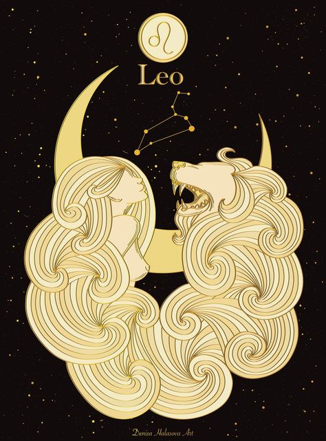 Leo Gifts, Leo Zodiac Art, Astrology Constellations, Zodiac Leo Art, Zodiac Wallpaper, Star Sign Art, Astrology Poster, Zodiac Sign Leo, Leo Sun