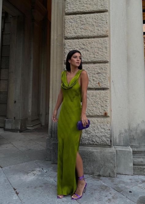 Jacket Over Wedding Guest Dress, Greek Wedding Guest Outfit, Spanish Wedding Guest Outfit, Tropical Wedding Guest Dress, Garden Wedding Guest Outfit, Garden Party Wedding Outfit Guest, Shades Of Green Bridesmaid Dresses, Elegant Wedding Guest Outfit, Green Wedding Guest Dress