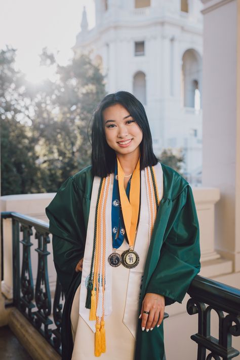 South Hills High Graduation Portraits at Pasadena City Hall Graduation Pictures With Medals, Graduation Medal, Highschool Graduation, Pasadena City Hall, High School Portraits, Grad Photography, Graduation Pics, Graduation Portraits, Picture Inspiration