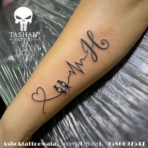 TashanTattoo
AshokTattooWala
S.20. Tirupati plaza
Opp. New bus stand
Near gd modi collage
Palanpur (gujrat)
9586697547
9687533310 H Name Tattoo, Heartbeat Tattoos, H Name, Girls Tattoos, H Tattoo, Heartbeat Tattoo, Letter Tattoo, Tattoo Name, Tattoo Girls